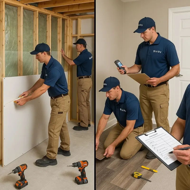 Repairs and Reconstruction process in Kulpmont, PA